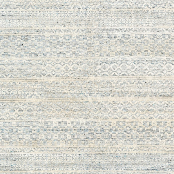 Surya Nobility Hand-knotted Bohemian Wool Viscose Accent Rug with Fringe for Entryway NBI2309-23