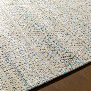 Surya Nobility Hand-knotted Bohemian Wool Viscose Accent Rug with Fringe for Entryway NBI2309-23