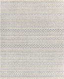 Nobility NBI-2310 8' x 10' Handmade Rug NBI2310-810  Light Gray, Cream, Medium Gray, Navy Surya