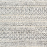 Nobility NBI-2310 8' x 10' Handmade Rug NBI2310-810  Light Gray, Cream, Medium Gray, Navy Surya