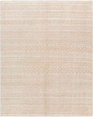 Surya Nobility Hand Knotted Wool Viscose Area Rug Bohemian Global Living Room Floor Accent 6' x 9' Rectangle NBI2311-69