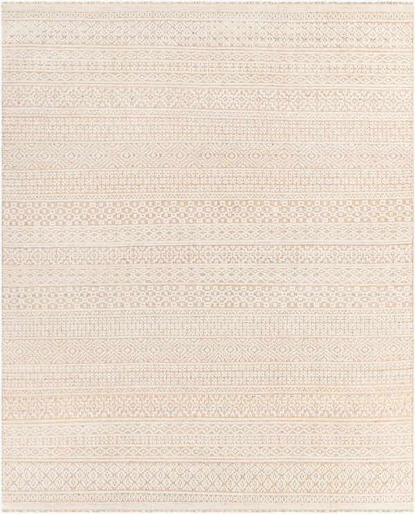Surya Nobility Hand Knotted Wool Viscose Area Rug Bohemian Global Living Room Floor Accent 8' x 10' Rectangle NBI2311-810