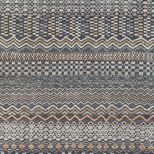 Surya Nobility Hand Knotted Wool Viscose Bohemian Area Rug with Fringe for Entryway NBI2312-23