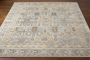 Surya Nobility Hand-knotted Wool Viscose Accent Rug with Fringe for Entryway or Bedroom NBI2313-23