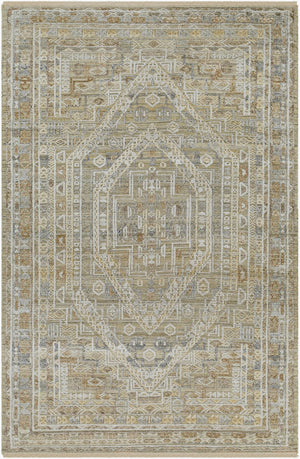 Surya Nobility Hand-knotted Wool Viscose Accent Rug with Fringe for Entryway or Bedroom NBI2314-23