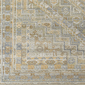 Nobility NBI-2314 8' x 10' Handmade Rug NBI2314-810  Tan, Charcoal, Wheat, Light Gray Surya