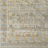 Nobility NBI-2314 8' x 10' Handmade Rug NBI2314-810  Tan, Charcoal, Wheat, Light Gray Surya