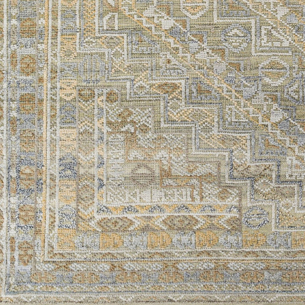 Surya Nobility Hand-knotted Wool Viscose Accent Rug with Fringe for Entryway or Bedroom NBI2314-23