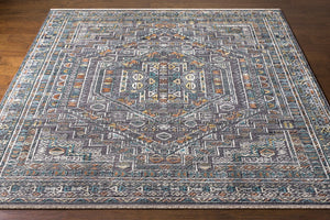 Surya Nobility Hand Knotted Wool Viscose Accent Rug with Fringe for Entryway or Bedroom NBI2315-23