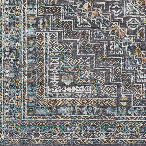 Surya Nobility Hand Knotted Wool Viscose Accent Rug with Fringe for Entryway or Bedroom NBI2315-23