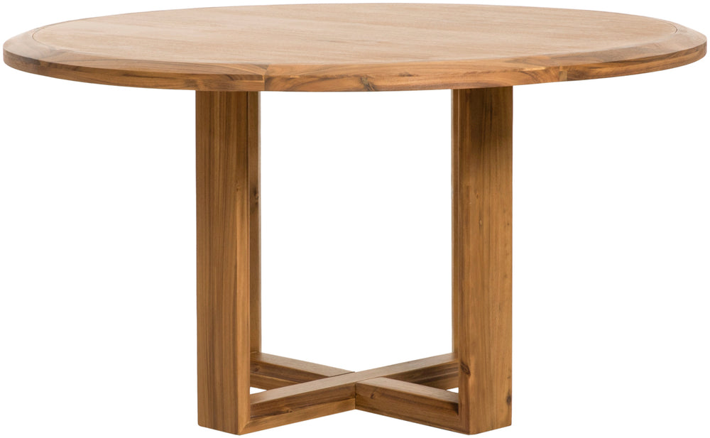 Northbank NBK-001 30" H x 82.5" L x 39.5" W Dining Table NBK001-155528  Top: Wheat; Base: Wheat Surya