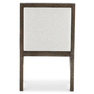 Bernhardt Bernhardt Outline Arm Chair — Wire-Brushed Oak Frame, Cassel Finish, Performance Fabric Comfort 360546