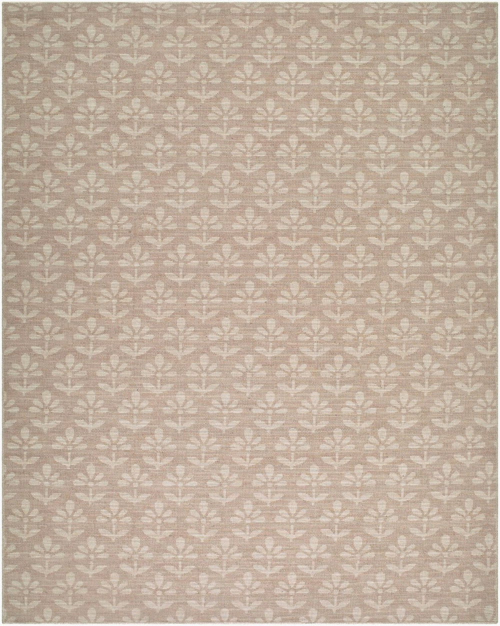 Livabliss Maya Machine Woven Jute Polyester Accent Rug Turkish Folk Pattern for Entryways Light Brown, Wh 6'7" x 9' NBMY2300-679