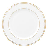 Federal Gold Bread Plate | 24K Gold Accents, Dishwasher Safe, Chip Resistant, Imported