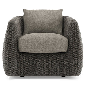 Bernhardt Bernhardt Sarene Outdoor Woven Lounge Chair with Deep Cushions for Modern Patios O4472C