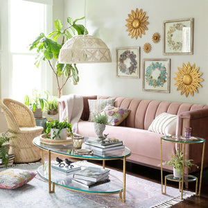 Park Hill Moira Velvet Sofa EFS26071