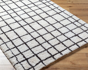 Livabliss Nicole Hand Tufted Microfiber Plush Area Rug for Entryway Bath or Small Accent Space NCO2300-23