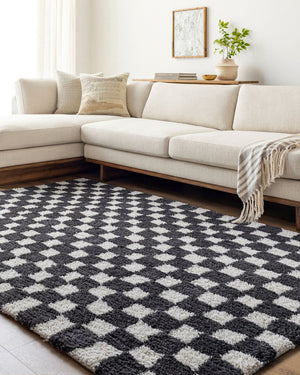 Livabliss Nicole Hand Tufted Microfiber Accent Rug Soft High Pile for Entryway or Bedside NCO2302-23