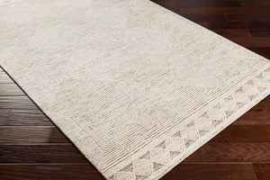 Livabliss Newcastle Hand Tufted Wool Area Rug Artisan Crafted Accent for Entryway or Bedside Cream, Taupe 9' x 12' NCS2313-912