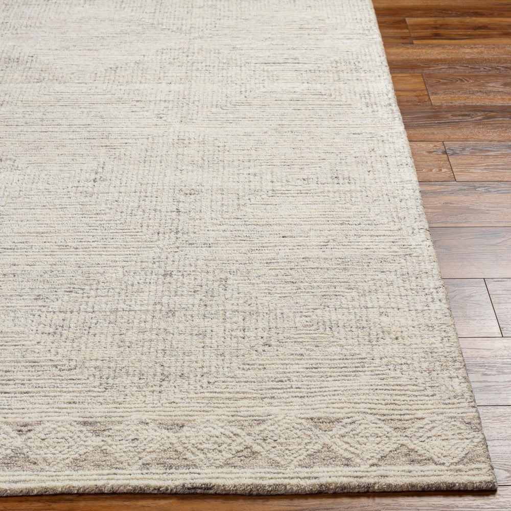 Livabliss Newcastle Hand Tufted Wool Area Rug Artisan Crafted Accent for Entryway or Bedside Cream, Taupe 9' x 12' NCS2313-912