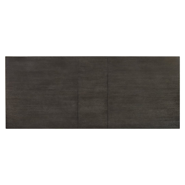 Bernhardt Bernhardt Geneve Wire-brushed Oak Dining Table with Architectural Base Seats Eight K2291
