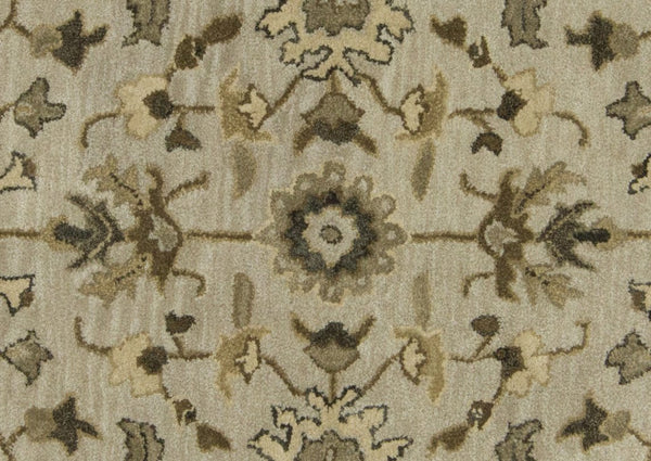 Feizy Rugs Eaton Hand-tufted Wool Oriental Rug - Timeless Persian Design For Elegant Home Décor And Style Gray,Ivory,Taupe Wool 6548399fgry000h50