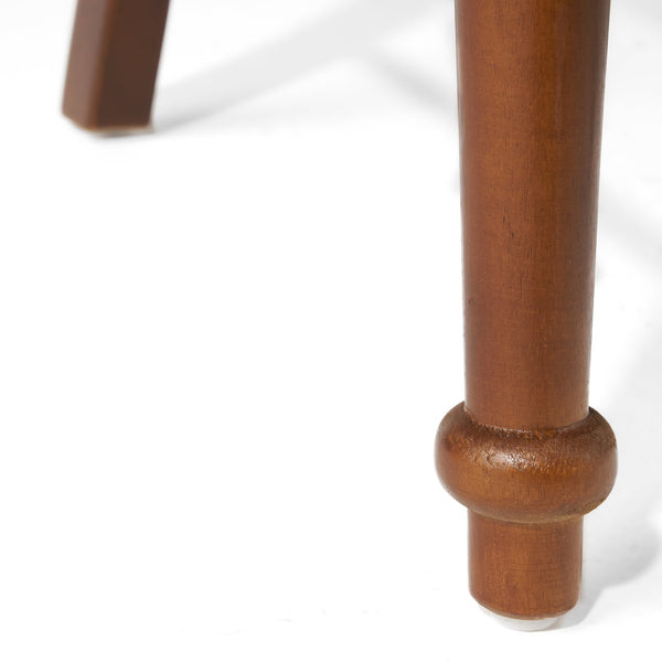 English Elm Acacia Wood X-back Dining Chairs Set of Two Farmhouse Country Seating Antique Finish 57366.00DOAK
