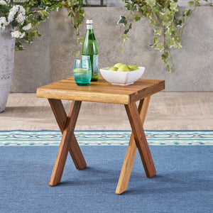 Christopher Knight Home® - Noble House - Eaglewood Outdoor Acacia Wood Side Table