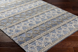 Livabliss Nadine Hand-woven Cotton Wool Runner Rug for Hallways and Entryways Artisan High Pile Beige, Ivory 2'6" x 8' NDD2300-268