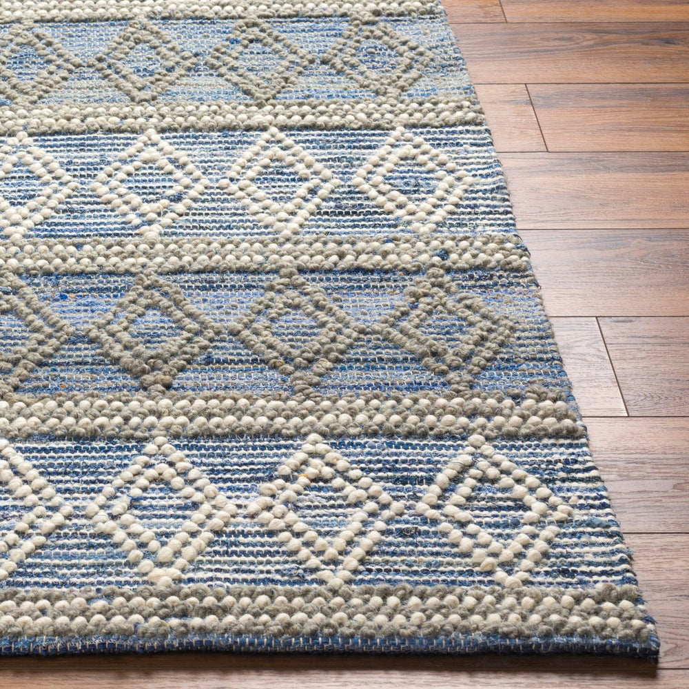 Livabliss Nadine Hand-woven Cotton Wool Runner Rug for Hallways and Entryways Artisan High Pile Beige, Ivory 6' x 9' NDD2300-69