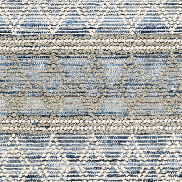 Livabliss Nadine Hand-woven Cotton Wool Runner Rug for Hallways and Entryways Artisan High Pile Beige, Ivory 2'6" x 8' NDD2300-268