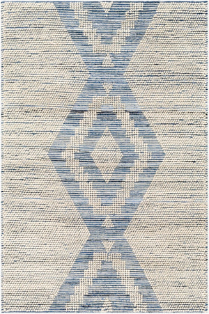 Livabliss Nadine Hand-woven Cotton Wool Blend High Pile Accent Rug for Entryways and Bedrooms Beige, Ivory 9' x 12' NDD2303-912