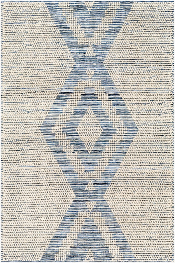 Livabliss Nadine Hand-woven Cotton Wool Blend High Pile Accent Rug for Entryways and Bedrooms Beige, Ivory 9' x 12' NDD2303-912