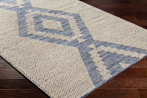 Livabliss Nadine Hand-woven Cotton Wool Blend High Pile Accent Rug for Entryways and Bedrooms Beige, Ivory 9' x 12' NDD2303-912