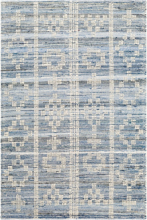 Livabliss Nadine Handwoven Cotton Wool Accent Rug Global Artisan Pattern for Entryway or Bedside Beige, Ivory 8' x 10' NDD2304-810