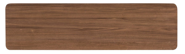 Hooker Furniture Eleana Sculptural Eight-Drawer Dresser In Light Caramel Walnut With Cedar-Lined Drawers & Jewelry Tray 7252-90202-85