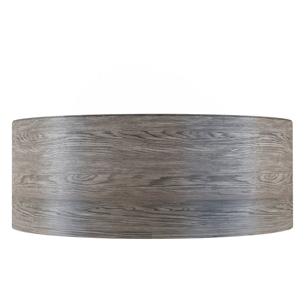 A.R.T. Furniture Vault Display Cabinet - New Traditional Design In Mink Finish With Dimmable Lights & Adjustable Shelves Gray Parawood Solids,White Oak Veneers,Glass 285240-2354