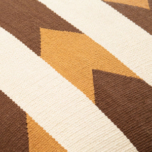 Surya Andrea 18" Rustic Elegance Cotton Accent Pillow – Durable, Charming Home Decor With Warranty Dark Brown Cotton,Cotton Ndr005-1818