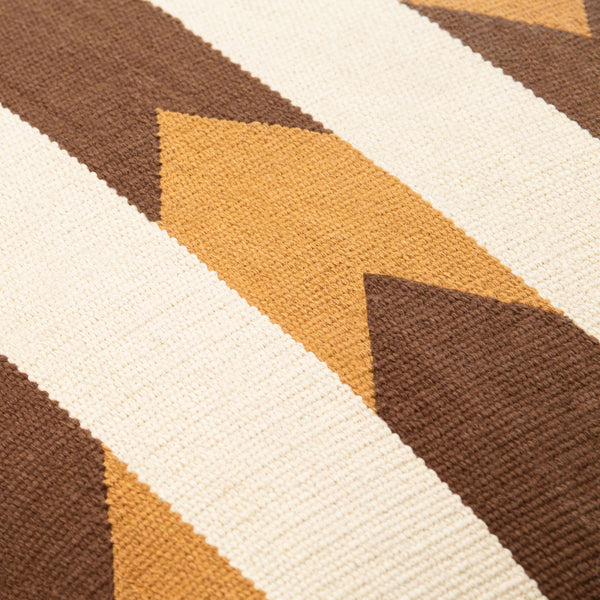 Surya Andrea 18" Rustic Elegance Cotton Accent Pillow – Durable, Charming Home Decor With Warranty Dark Brown Cotton,Cotton Ndr005-1818