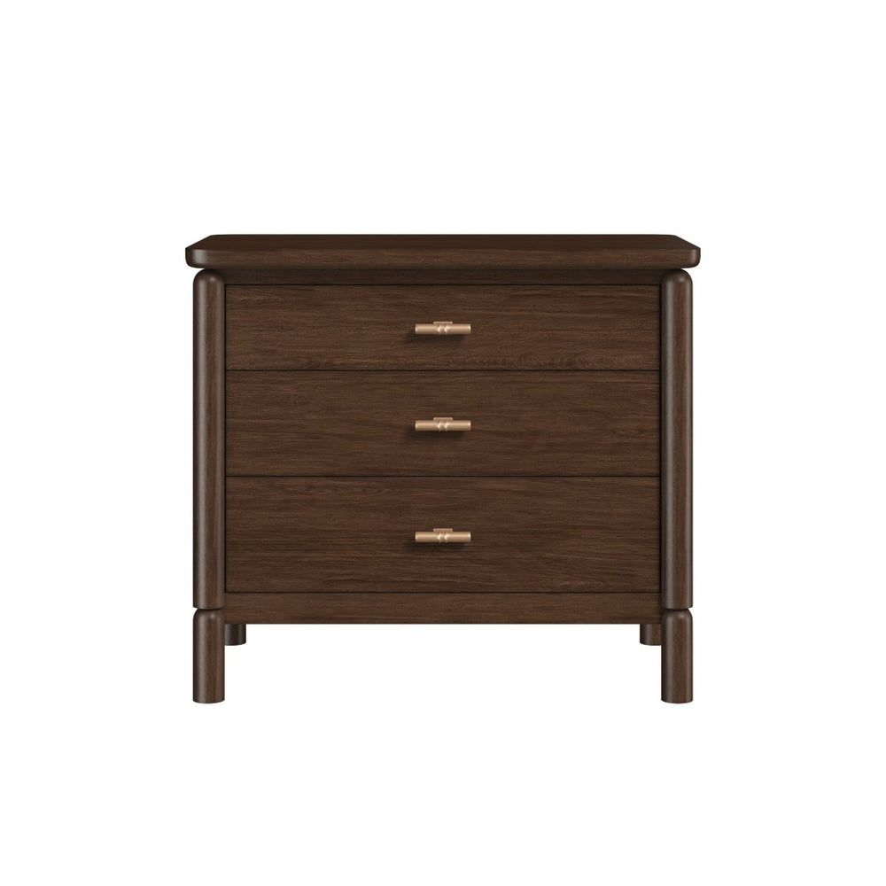 A.R.T. Furniture Verge 3-Drawer Nightstand with Modern Lines & Traditional Charm - Stylish Storage for Any Room 337141-1960