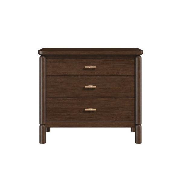 A.R.T. Furniture Verge 3-Drawer Nightstand with Modern Lines & Traditional Charm - Stylish Storage for Any Room 337141-1960