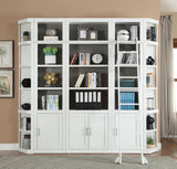 Parker House Catalina 32 In. Open Top Bookcase Cottage White Poplar Solids / Birch Veneers CAT#430