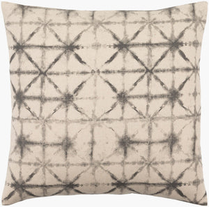 Surya Nebula 18"X18" Global Inspired Accent Pillow - Elegant, Durable Design For Eclectic Home Decor Beige Polyester,Linen Neb002-2020p