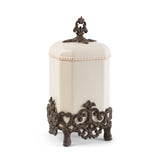 Acanthus Stoneware Canister, 15" EAW31623 Park Hill