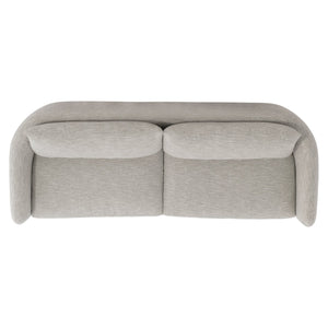 Bernhardt Bernhardt Rowan Sofa With Sculptural Geometric Base, Deep Seats, Knife-Edge Pillows, Custom Fabrics - Made to Order P5307A