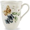 Lenox Butterfly Meadow Orange Sulphur Mug Multi, WHITE PORCELAIN 6140941