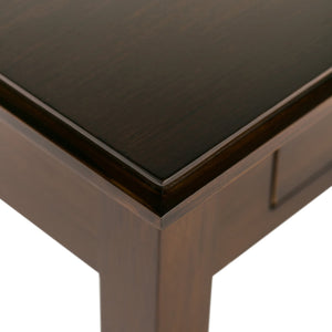 English Elm Artisan Console Sofa Table - Russet Brown, Handcrafted Storage Solution For Any Room'S Elegance B136P159466