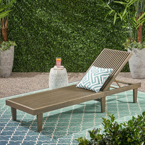 English Elm Nadine Outdoor Chaise Lounge Cushion Water Resistant Full Body Patio Coverage Blue 63493.00WTCGRY-CUSH-BLU