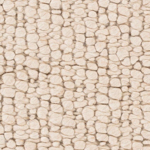 Surya Neravan Exquisite Handmade 2' X 3' Wool Area Rug - Luxurious Texture & Modern Style For Your Home Cream Wool Ner1000-23