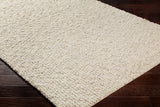 Neravan NER-1001 9' x 12' Handmade Rug NER1001-912  Cream, Charcoal Surya